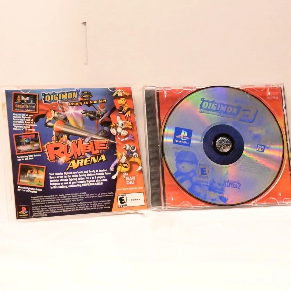 Digimon World 3 PS1 Complete With Manual Case Disc PlayStation